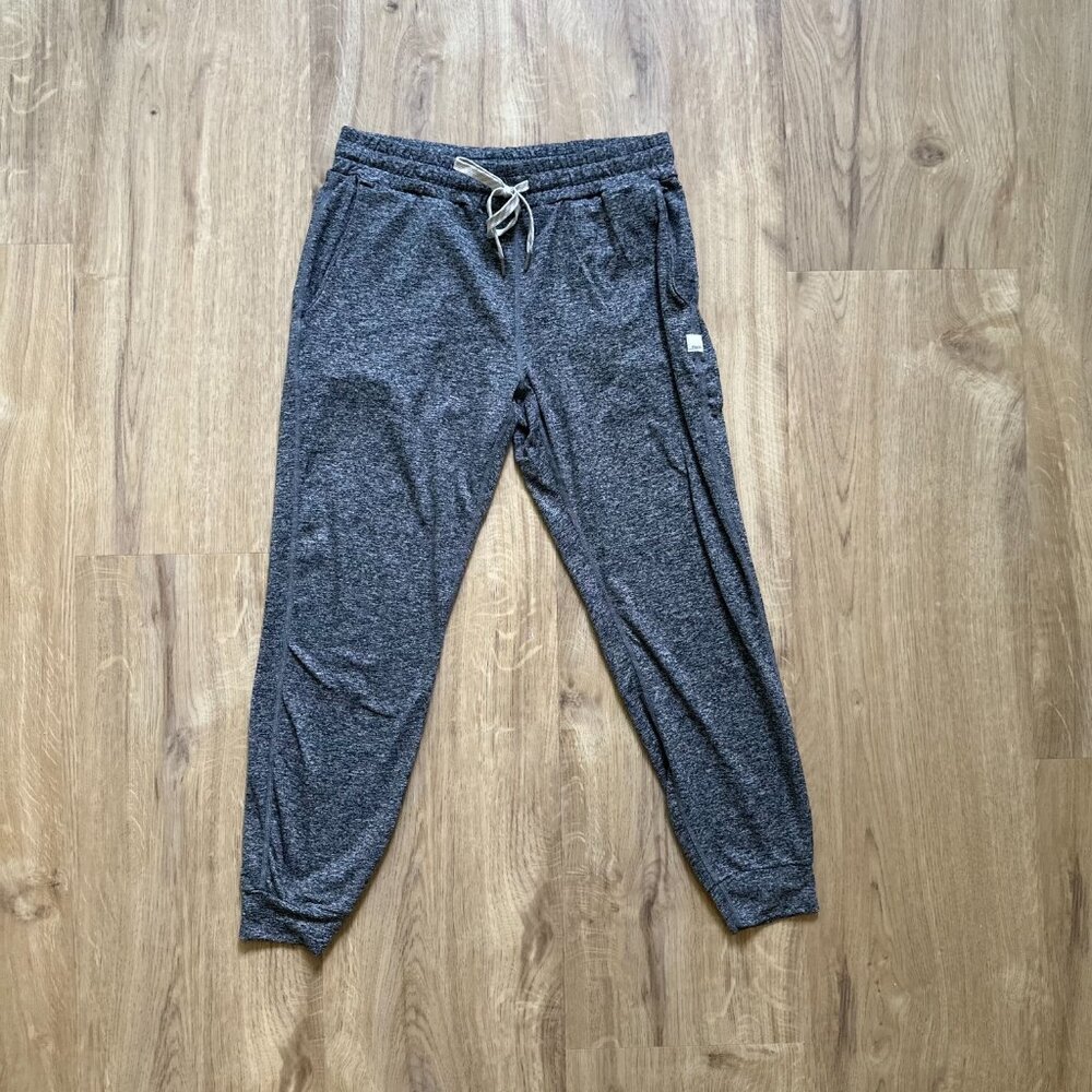 Vuori Gray Jogger Track Pants with Elastic Cuffs